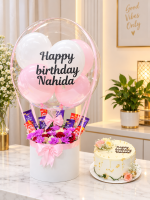 Anniversary Combo (Balloon Bouquet with Cake) - Image 2