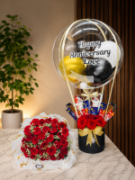Anniversary Combo (Balloon Bouquet with Cake) - Image 6