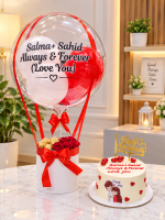 Anniversary Combo (Balloon Bouquet with Cake) - Image 3