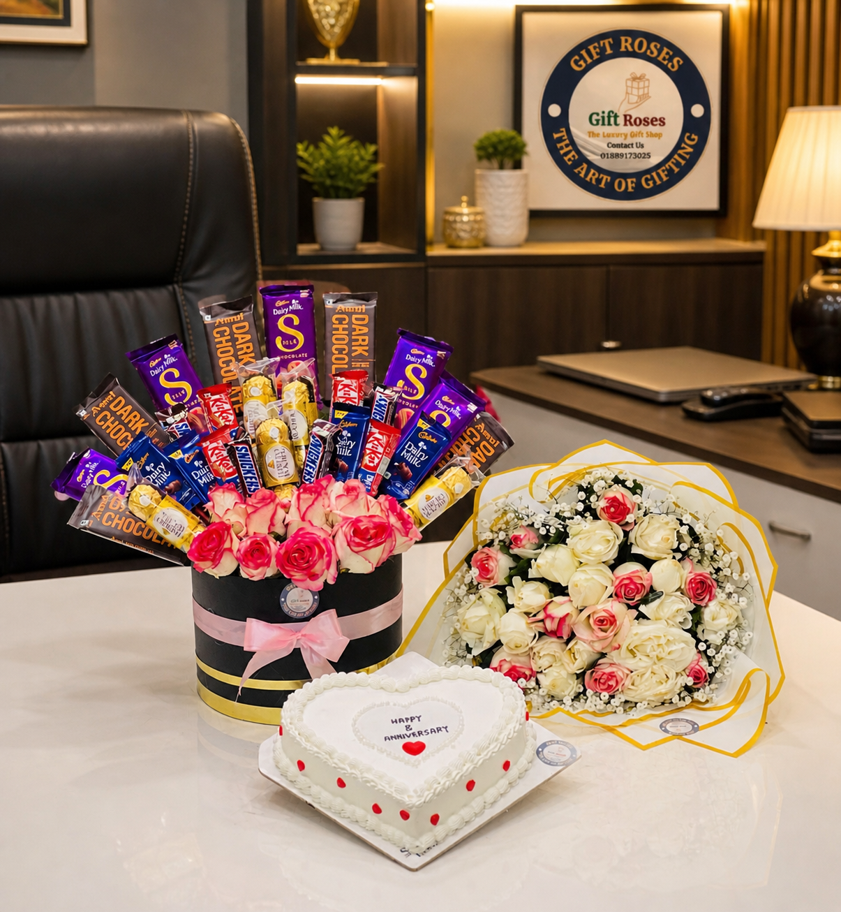 F0545305-4200-4A3F-9F49-6B4BCB86BB0E Anniversary Hamper - Image 1
