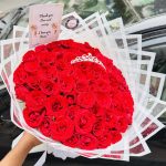 100 Red Rose Bouquet