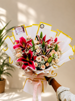 Premium Fresh Lily Bouquet in Dhaka | Gift Roses BD - Image 4