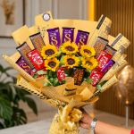 🌻🍫 Sunflower Chocolate Bouquet – A Sweet Surprise! 💛✨