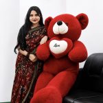 5 Feet Red colour Teddy