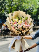 Premium Fresh Lily Bouquet in Dhaka | Gift Roses BD